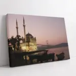 Ortaköy Camii Gün Batımı | Kanvas Tablo | Cam Tablo | Mdf Tablo | A16046