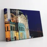 Ortaköy Camii Gece | Kanvas Tablo | Cam Tablo | Mdf Tablo | A16048