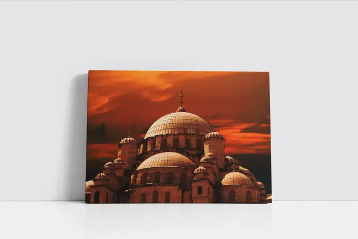 Gün Batımı İstanbul | Kanvas Tablo | Cam Tablo | Mdf Tablo | A16056 - Görsel 2