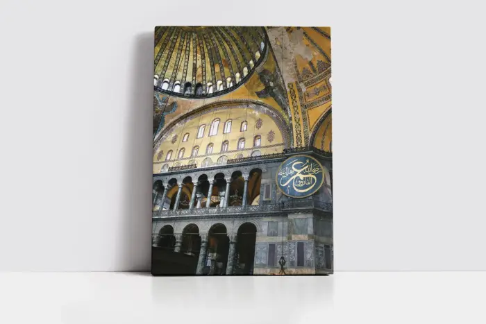 Ayasofya İç Mekan Çekimi | Kanvas Tablo | Cam Tablo | Mdf Tablo | A16059 - Görsel 2