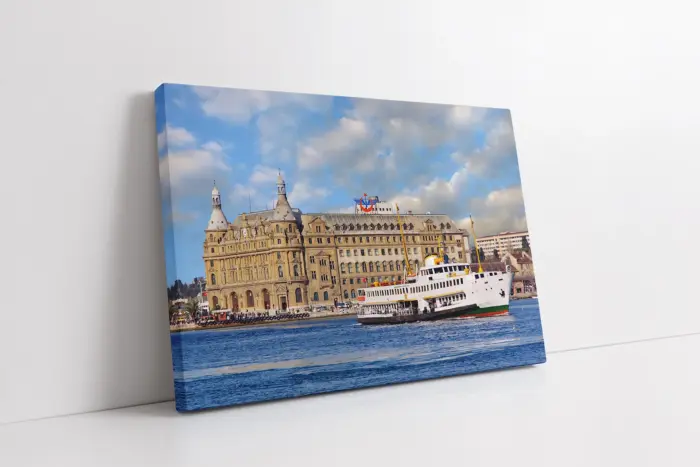 Haydarpaşa Garı | Kanvas Tablo | Cam Tablo | Mdf Tablo | A16082 - Görsel 1
