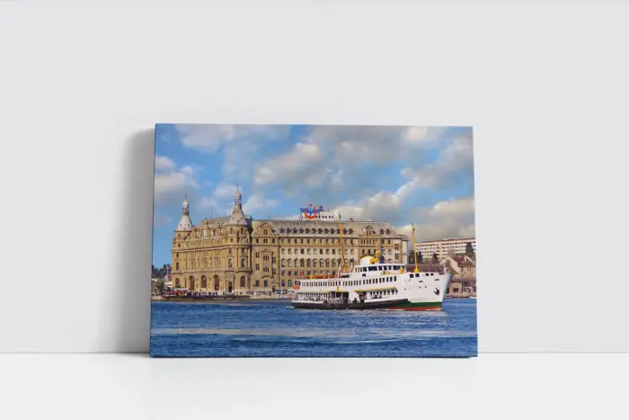 Haydarpaşa Garı | Kanvas Tablo | Cam Tablo | Mdf Tablo | A16082 - Görsel 2