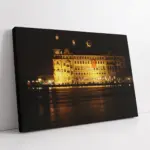 Haydar Paşa Garı Gece | Kanvas Tablo | Cam Tablo | Mdf Tablo | A16088