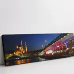 Haliç Gece | Kanvas Tablo | Cam Tablo | Mdf Tablo | A16114