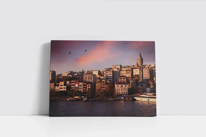 Galata Kulesi | Kanvas Tablo | Cam Tablo | Mdf Tablo | A16126 - Görsel 2