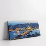 Gece Haliç | Kanvas Tablo | Cam Tablo | Mdf Tablo | A16153