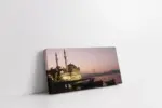 Gece Ortaköy Ve Boğaziçi | Kanvas Tablo | Cam Tablo | Mdf Tablo | A16163