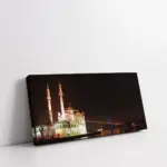 Gece Ortaköy Ve Boğaziçi | Kanvas Tablo | Cam Tablo | Mdf Tablo | A16166