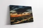Gece Boğaziçi Köprüsü | Kanvas Tablo | Cam Tablo | Mdf Tablo | A16185