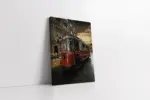 İstanbul Taksim Tren | Kanvas Tablo | Cam Tablo | Mdf Tablo | A16192