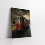 İstanbul Taksim Tren | Kanvas Tablo | Cam Tablo | Mdf Tablo | A16192