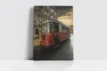 İstanbul Taksim Tren | Kanvas Tablo | Cam Tablo | Mdf Tablo | A16192 - Görsel 2