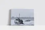 Siyah Beyaz Vapur | Kanvas Tablo | Cam Tablo | Mdf Tablo | A16205 - Görsel 2