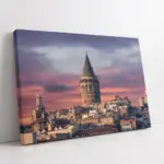 İstanbul Galata Kulesi | Kanvas Tablo | Cam Tablo | Mdf Tablo | A16211