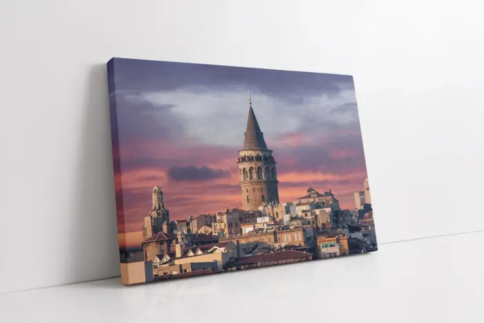İstanbul Galata Kulesi | Kanvas Tablo | Cam Tablo | Mdf Tablo | A16211 - Görsel 1