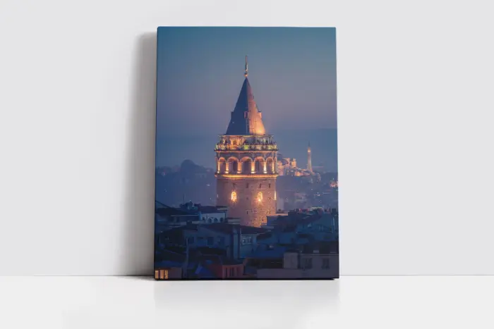 İstanbul Galata Kulesi | Kanvas Tablo | Cam Tablo | Mdf Tablo | A16213 - Görsel 2