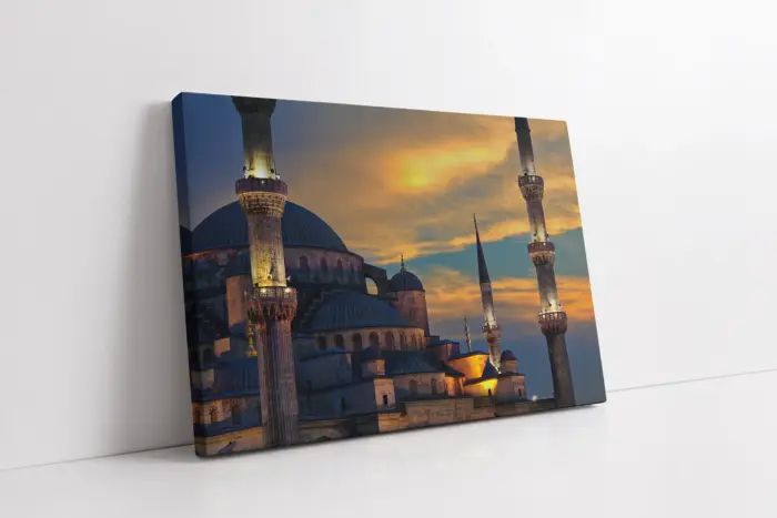 İstanbul Cami | Kanvas Tablo | Cam Tablo | Mdf Tablo | A16223 - Görsel 1