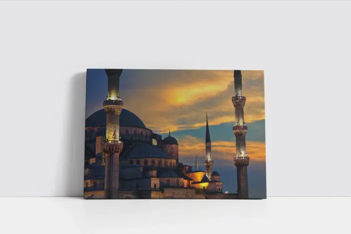 İstanbul Cami | Kanvas Tablo | Cam Tablo | Mdf Tablo | A16223 - Görsel 2