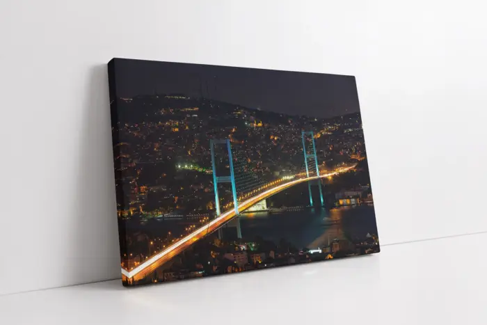 İstanbul Boğaz Köprüsü | Kanvas Tablo | Cam Tablo | Mdf Tablo | A16224 - Görsel 1