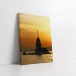İstanbul Kız Kulesi | Kanvas Tablo | Cam Tablo | Mdf Tablo | A16239