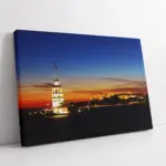 İstanbul Kız Kulesi | Kanvas Tablo | Cam Tablo | Mdf Tablo | A16240