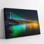 İstanbul Boğaz Köprüsü | Kanvas Tablo | Cam Tablo | Mdf Tablo | A16248