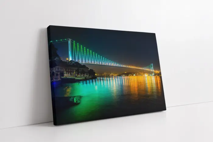 İstanbul Boğaz Köprüsü | Kanvas Tablo | Cam Tablo | Mdf Tablo | A16248 - Görsel 1