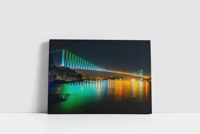 İstanbul Boğaz Köprüsü | Kanvas Tablo | Cam Tablo | Mdf Tablo | A16248 - Görsel 2