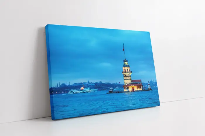 İstanbul Kız Kulesi | Kanvas Tablo | Cam Tablo | Mdf Tablo | A16260 - Görsel 1