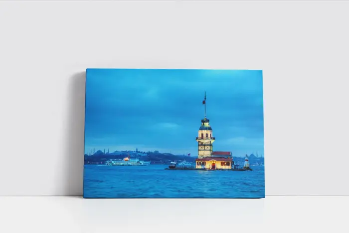 İstanbul Kız Kulesi | Kanvas Tablo | Cam Tablo | Mdf Tablo | A16260 - Görsel 2