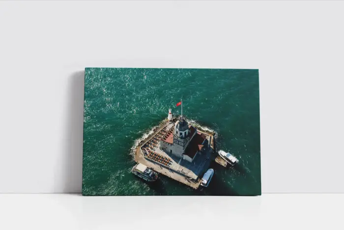 İstanbul Kız Kulesi | Kanvas Tablo | Cam Tablo | Mdf Tablo | A16266 - Görsel 2