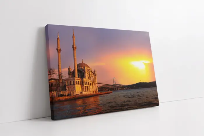 Ortaköy Cami İstanbul | Kanvas Tablo | Cam Tablo | Mdf Tablo | A16268 - Görsel 1
