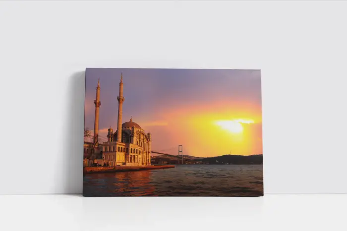 Ortaköy Cami İstanbul | Kanvas Tablo | Cam Tablo | Mdf Tablo | A16268 - Görsel 2