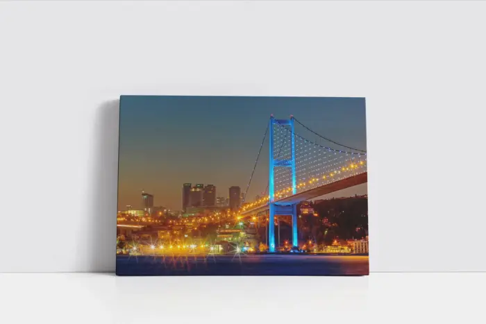 İstanbul Boğaz Köprüsü | Kanvas Tablo | Cam Tablo | Mdf Tablo | A16269 - Görsel 2