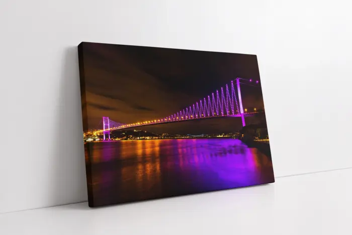 İstanbul Boğaz Köprüsü | Kanvas Tablo | Cam Tablo | Mdf Tablo | A16277 - Görsel 1