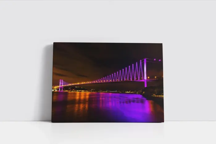 İstanbul Boğaz Köprüsü | Kanvas Tablo | Cam Tablo | Mdf Tablo | A16277 - Görsel 2