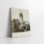 İstanbul Eski Galata | Kanvas Tablo | Cam Tablo | Mdf Tablo | A16280