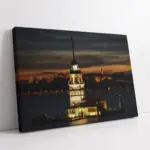 İstanbul Kız Kulesi | Kanvas Tablo | Cam Tablo | Mdf Tablo | A16288
