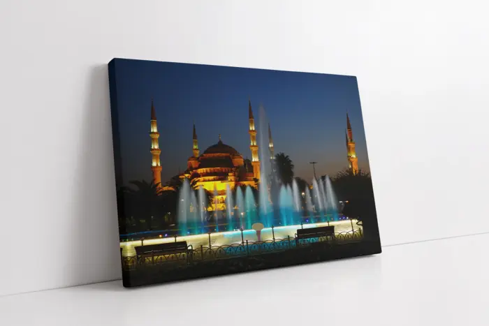İstanbul Sultanahmed Cami | Kanvas Tablo | Cam Tablo | Mdf Tablo | A16294 - Görsel 1
