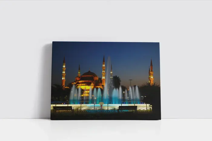 İstanbul Sultanahmed Cami | Kanvas Tablo | Cam Tablo | Mdf Tablo | A16294 - Görsel 2