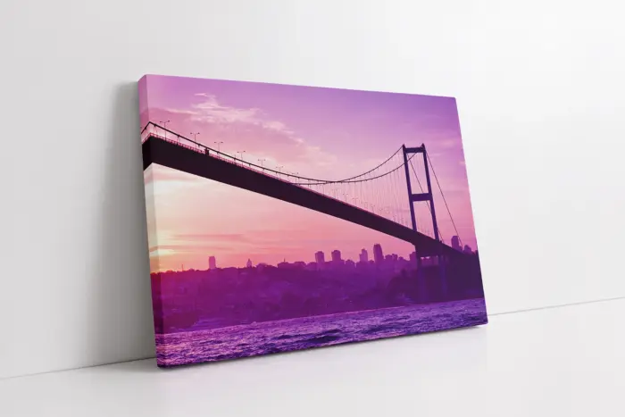 İstanbul Boğaz Köprüsü | Kanvas Tablo | Cam Tablo | Mdf Tablo | A16295 - Görsel 1
