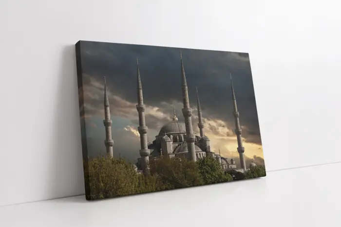 İstanbul Sultanahmed Cami | Kanvas Tablo | Cam Tablo | Mdf Tablo | A16297 - Görsel 1