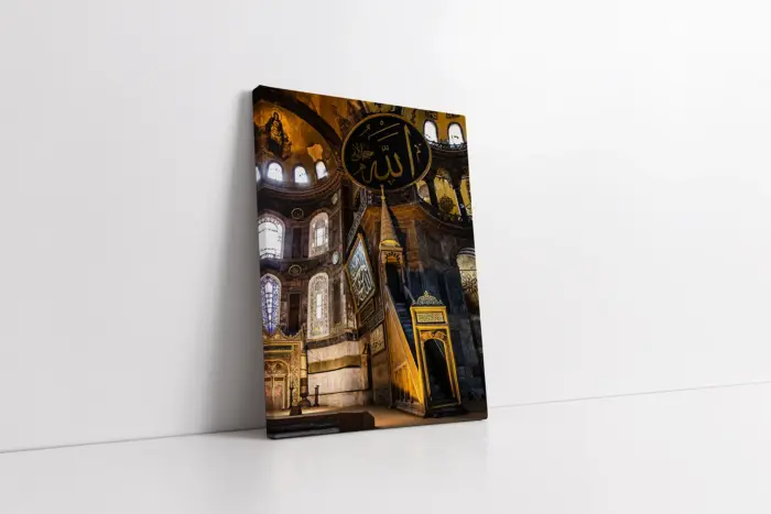 İstanbul Ayasofya Cami | Kanvas Tablo | Cam Tablo | Mdf Tablo | A16327 - Görsel 1