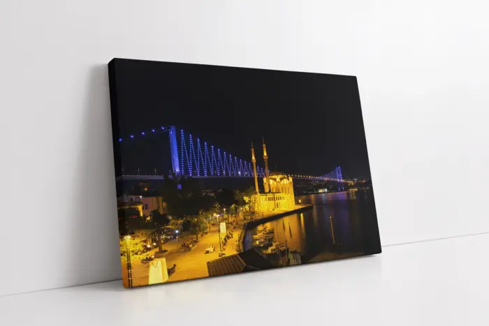 Ortaköy Cami İstanbul | Kanvas Tablo | Cam Tablo | Mdf Tablo | A16328 - Görsel 1
