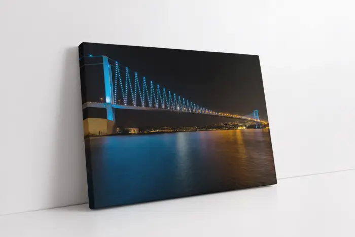 İstanbul Boğaz Köprüsü | Kanvas Tablo | Cam Tablo | Mdf Tablo | A16329 - Görsel 1