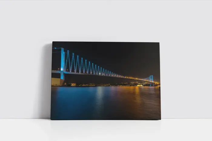 İstanbul Boğaz Köprüsü | Kanvas Tablo | Cam Tablo | Mdf Tablo | A16329 - Görsel 2