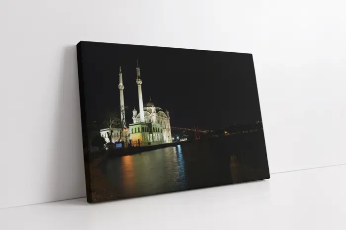 Ortaköy Cami İstanbul | Kanvas Tablo | Cam Tablo | Mdf Tablo | A16330 - Görsel 1