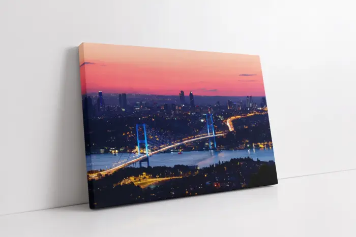 İstanbul Boğaz Köprüsü | Kanvas Tablo | Cam Tablo | Mdf Tablo | A16341 - Görsel 1