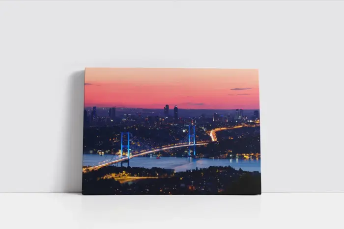 İstanbul Boğaz Köprüsü | Kanvas Tablo | Cam Tablo | Mdf Tablo | A16341 - Görsel 2
