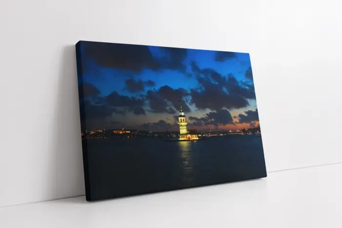 İstanbul Kız Kulesi | Kanvas Tablo | Cam Tablo | Mdf Tablo | A16346 - Görsel 1